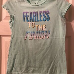Champion Fearless Kids Tee in Light Blue